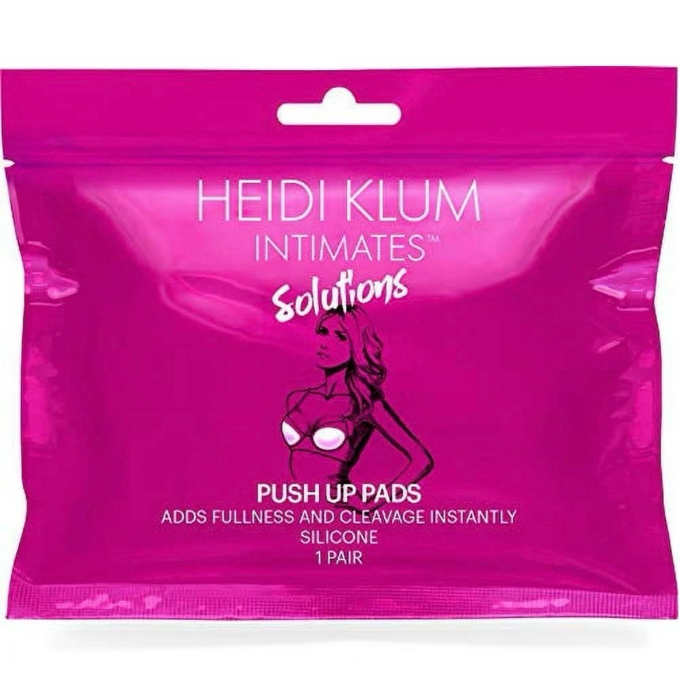 HEIDI KLUM INTIMATES PUSH UP PADS - CLEAR ONE SIZE (NEW WITH TAGS)